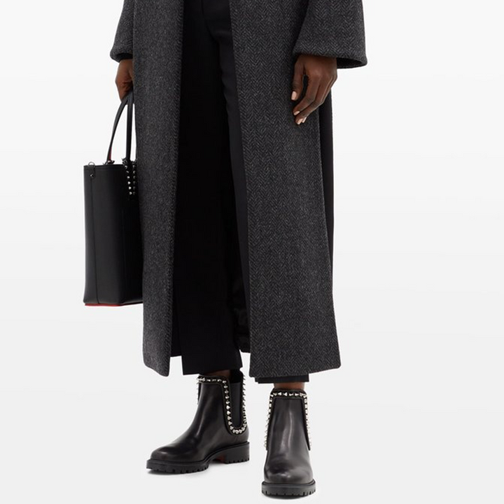 Modern Black Leather Boot - ARNO CONTI