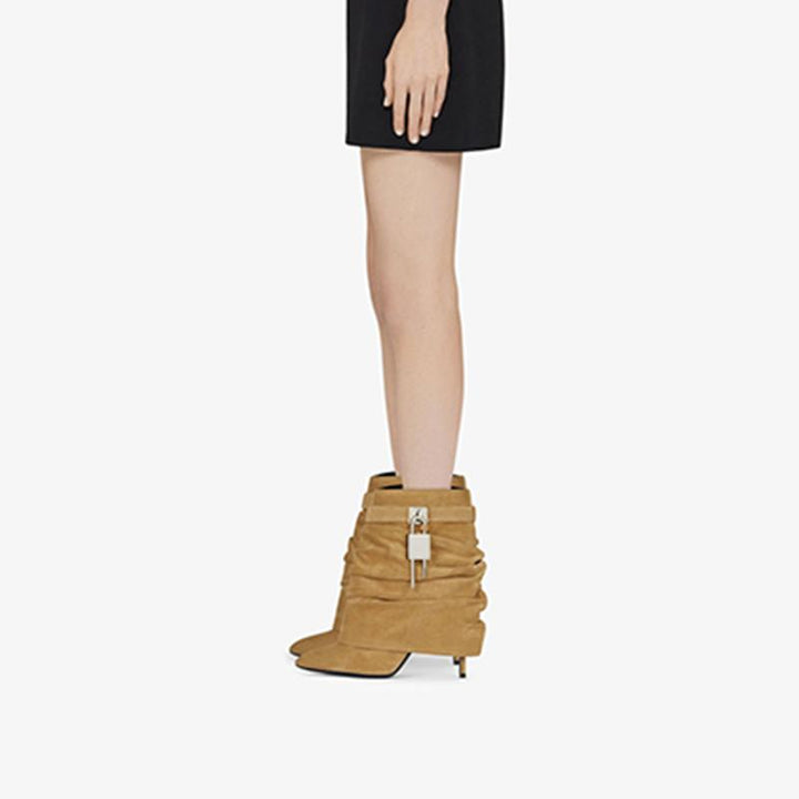 Elegant Hazel Suede Ankle Boots - Arno Conti Shoe