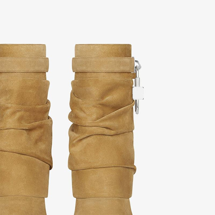 Elegant Hazel Suede Ankle Boots - Arno Conti Shoe