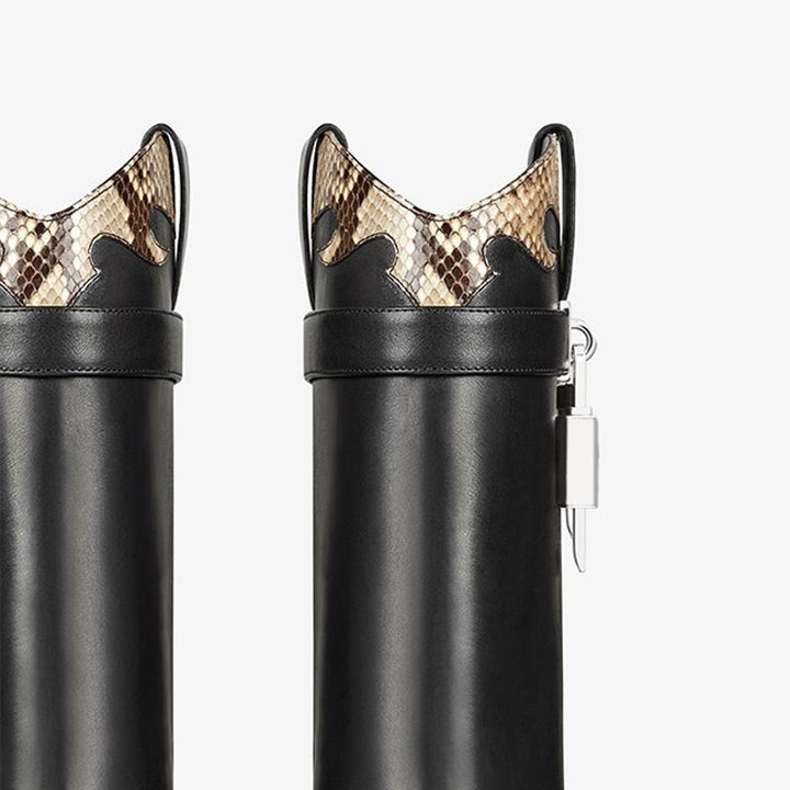 Black Ankle Boots 100mm - Arno Conti Shoe