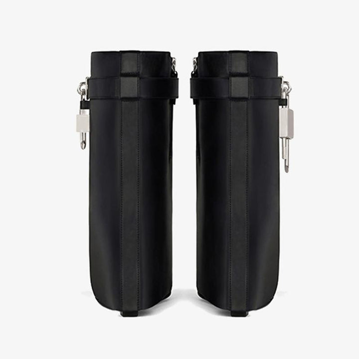 Classic Black Slip-On Ankle Boots - Arno Conti Shoe